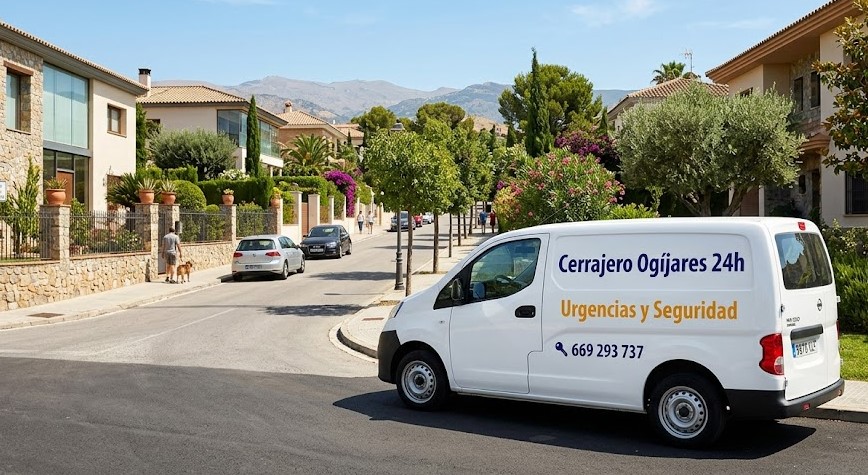 Furgoneta Cerrajero Ogíjares Granada 24h